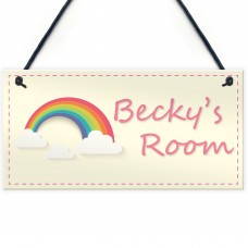 Bedroom Decor Personalised Signs for Children Kids Nursery