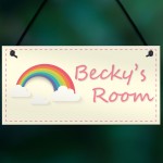 Bedroom Decor Personalised Signs for Children Kids Nursery