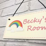 Bedroom Decor Personalised Signs for Children Kids Nursery