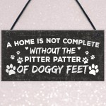 Funny Dog Hanging Plaque Dog House Decor Sign Dog Christmas Gift