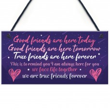 Special Friendship Plaques Birthday Christmas Gifts For Her Sign