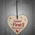 PERSONALISED Baby Child's First Christmas Tree Decoration Bauble