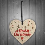 PERSONALISED Baby First 1stChristmas Tree Bauble Decoration Gift