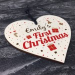 PERSONALISED Baby First 1stChristmas Tree Bauble Decoration Gift