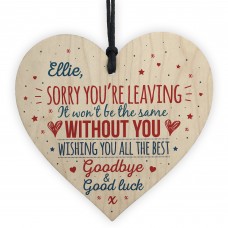 PERSONALISED Sorry You're Leaving Boss Friend Colleagues Gift