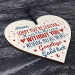 PERSONALISED Sorry You're Leaving Boss Friend Colleagues Gift