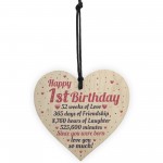 Happy 1st First Birthday Baby Daughter Son Grandson Grandaughter