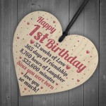 Happy 1st First Birthday Baby Daughter Son Grandson Grandaughter