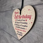 Happy 1st First Birthday Baby Daughter Son Grandson Grandaughter