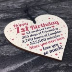 Happy 1st First Birthday Baby Daughter Son Grandson Grandaughter