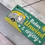 Funny Caravan Rules Sign Novelty Plaque Wall Door Friend Gifts