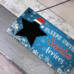 Kids Countdown To Christmas Decoration Board Sleeps Till Santa