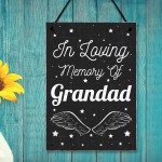 hristmas In Memory Of Dad Grandad Angel Grave Memorial Plaque