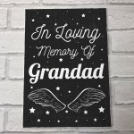 hristmas In Memory Of Dad Grandad Angel Grave Memorial Plaque