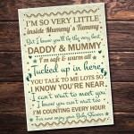 Baby Shower Thank You For Coming Table Wall Plaque Decoration