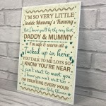 Baby Shower Thank You For Coming Table Wall Plaque Decoration