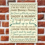 Baby Shower Thank You For Coming Table Wall Plaque Decoration