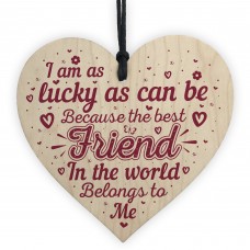 Best Friend Heart Friendship Friend Christmas Birthday Presents