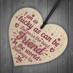 Best Friend Heart Friendship Friend Christmas Birthday Presents