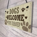 Funny Dog Sign For Home Pet Gifts For Dog Lovers Hanging Sign