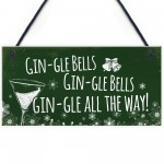  Funny Gin Sign Hanging Plaque Christmas Decoration Xmas Gifts