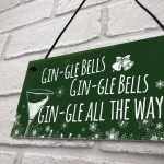  Funny Gin Sign Hanging Plaque Christmas Decoration Xmas Gifts