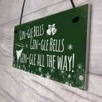  Funny Gin Sign Hanging Plaque Christmas Decoration Xmas Gifts