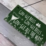  Funny Gin Sign Hanging Plaque Christmas Decoration Xmas Gifts