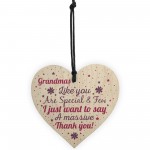 Gifts for Nanny Nan Granny Grandma Heart Sign Birthday Christmas