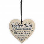 Foster Parent Mum Gift Step Dad Father Heart Sign Christmas Gift