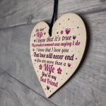 Anniversary Card Wife Gifts For Him 1st 2nd 3rd 4th Wedding Idea