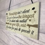 Friendship Plaque Gifts For Women Best Friend Christmas Birthday
