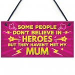 Mum Gift From Daughter Son Hanging Plaque Christmas Gift For Mum