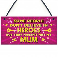 Mum Gift From Daughter Son Hanging Plaque Christmas Gift For Mum