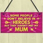 Mum Gift From Daughter Son Hanging Plaque Christmas Gift For Mum