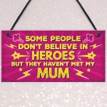 Mum Gift From Daughter Son Hanging Plaque Christmas Gift For Mum