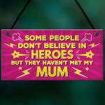 Mum Gift From Daughter Son Hanging Plaque Christmas Gift For Mum