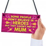 Mum Gift From Daughter Son Hanging Plaque Christmas Gift For Mum