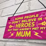 Mum Gift From Daughter Son Hanging Plaque Christmas Gift For Mum