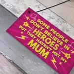 Mum Gift From Daughter Son Hanging Plaque Christmas Gift For Mum