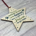 In Memory Plaque Mum Dad Grandad Memorial Christmas Tree Gift