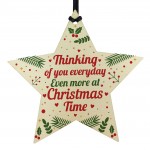 Memorial Christmas Decoration Bauble For MUM DAD NAN Grandad