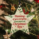 Memorial Christmas Decoration Bauble For MUM DAD NAN Grandad