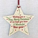 Merry Christmas Friendship Neighbour Family Friend Keepsake Gift