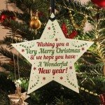 Merry Christmas Friendship Neighbour Family Friend Keepsake Gift