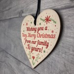 Handmade Wooden Christmas Gift For Friend Family Neighbour Gifts