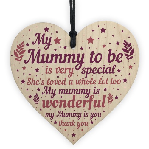Mummy Heart Mothers Day New Mummy Mum To Be Gift Baby Shower