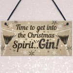 Bar Sign For Home Bar Plaque Gin Drinkers Gift Funny Gin Gifts