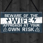 Funny Gifts For Husband From Wife Plaque Anniversary Christmas