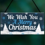 Christmas Signs For The Home Hanging Wall Door Plaque Xmas Signs